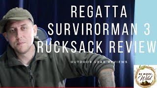 Regatta Survivor 35L Rucksack Review  Outdoor Gear Show [upl. by Kyre]