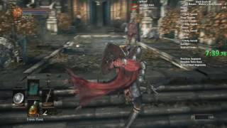 Dark Souls III Wolnirs Holy Sword All Bosses speedrun [upl. by Congdon441]