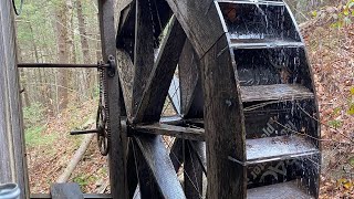 Water Wheel Powered Cider Mill [upl. by Amalle]