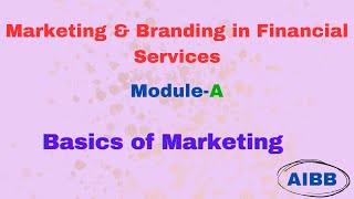 Basics of Marketing Module A [upl. by Ilka285]