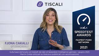 Tiscali  La connessione internet più veloce dItalia [upl. by Ahsiemat117]