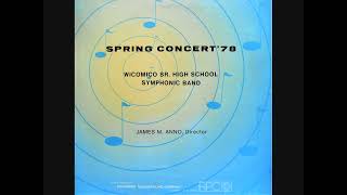 1978 Wicomico Senior High School Symphonic Band [upl. by Diarmit]