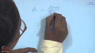 Mod01 Lec23 MLR  Model adequacy tests [upl. by Fried]