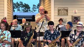 Embraceable You performed by Wilmington Big Band at RiverLights 52624 [upl. by Costin]