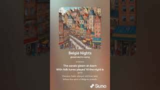 België Nights 1 Global European AI Electro Swing [upl. by Malissia]