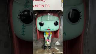 The Nightmare Before Christmas Sally Funko POP Christmas Ornament Disney shorts [upl. by Ellenij]