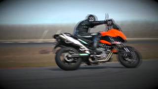 KTM 990 SMT Prueba Super7moto [upl. by Nosnirb]