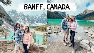 Banff Canada w a Toddler  TRAVEL VLOG  TWT [upl. by Anaiuq57]