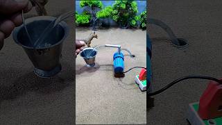 Mini tractor project  how to make mini motor water pump project  309 [upl. by Rednijar759]