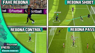 Tutorial Rabona Skills on PES 2021 Mobile [upl. by Ailemor123]