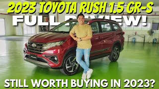 2023 TOYOTA RUSH GRS AT  FULL WALK AROUND REVIEW  STILL WORTH BUYING IN 2023  Louie Castro TV [upl. by Derraj]