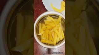 French fries in an air fryer nimbumirchi nimbu mirchi ytviral ytshorts trendingshorts recipe [upl. by Cychosz222]