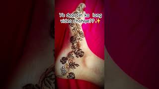 Mahendi deasain 😍🕊️mahendi studio mehndi song henna trending ytshorts [upl. by Ehctav395]