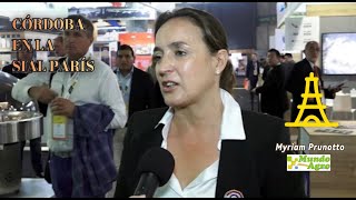 🔵🗣CÓRDOBA PARTICIPÓ DE LA SIAL PARÍS CON MÁS DE 40 EMPRESAS►Myriam Prunotto Vicegob de Córdoba [upl. by Karb]