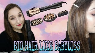 BIG HAIR LUXE BABYLISS 💇‍♀️  PRIMERAS IMPRESIONES 🤓 [upl. by Wirth]