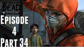 The Walking Dead Game Season 1 Episode 4 Walkthrough Part 34 Around Every Corner [upl. by Shari]