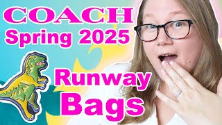 COACH Spring 2025 Runway Bags  What Will Make It to Retail  Autumn Beckman [upl. by Fuller]