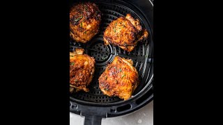 Air Fryer Chicken Thighs Recipe [upl. by Claiborne]