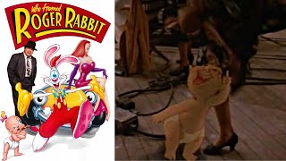 Disney Censorship Comparison Baby Herman’s Middle Finger in Who Framed Roger Rabbit 1988 [upl. by Hpeseoj]