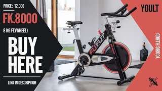 Fitkit by Cult FK8000 Exercise Bike  8 Kg Flywheel  Home Gym Fitness views youtuber [upl. by Gow153]