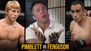 Paddy Pimblett Beats Tony Ferguson [upl. by Nonek747]