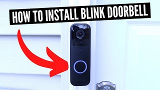 How To Install Blink Doorbell [upl. by Ardnusal89]