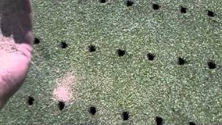 Golf Course Greens Aerification 101 [upl. by Forlini]