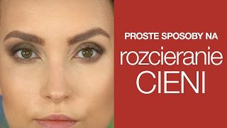 Proste sposoby na rozcieranie cieni  Hania [upl. by Holmann158]