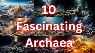 10 Fascinating Types of Archaea Life in Extreme Environments [upl. by Lleddaw466]