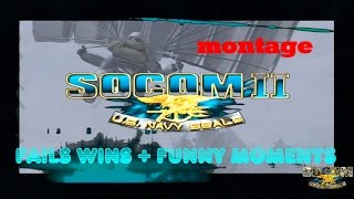 Socom 2 Fails Wins and Funny Moments Montage [upl. by Veator]