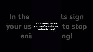 Stop animal testing [upl. by Nogras]