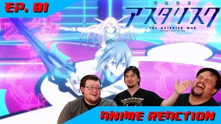 Anime Reaction Gakusen Toshi Asterisk Ep 13 [upl. by Keating]