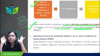 Lec 02 Supply Rapid Revision GST CA Intermediate Jan 25 [upl. by Nylinnej]