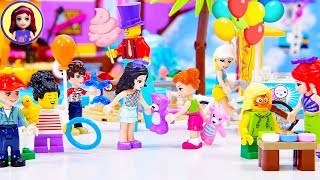 More Fun Stuff for the Heartlake Amusement Pier  Lego Fun Fair People Pack [upl. by Bolten133]