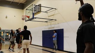 UNDISPUTED CHAMPION TERENCE CRAWFORD LEADS HIS TEAM AT A 24HR FITNESS PICK UP GAME  HIGHLIGHTS [upl. by Aihsaei]