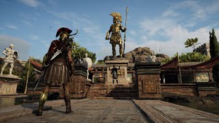 Tour in MELOS Island  Ancient Greece  Assassins Creed Odyssey [upl. by Ihsar]