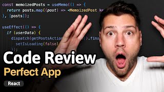 Is this the perfect React app  Code Review [upl. by Aicnilav]