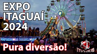 EXPO ITAGUAÍ 2024  PURA DIVERSÃO [upl. by Kitrak]