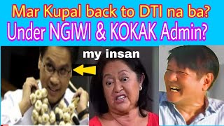 Mar Roxas ba ipalit as DTI sec ni Liza at PBBM magsama ang mga inutil [upl. by Eniamraj]