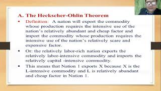 How to apply Ohlin Heckscher Theory in International Trading by Prof Jojo Pangan [upl. by Edouard141]