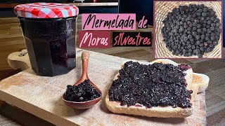 MERMELADA DE MORAS SILVESTRES CASERA‼️Receta Fácil y Deliciosa 😋  Blackberryjam [upl. by Ydnem]