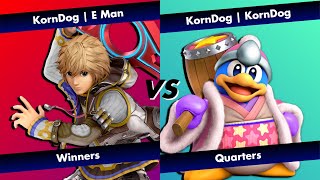 Smash the Cave 79 Winners Quarters E Man Shulk vs KornDog King Dedede [upl. by Letnahs]