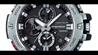 Casio GSTB1001AER видео обзор настройка [upl. by Amitie]