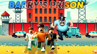 CAN WE ESCAPE FROM THIS PRISON  BARRYS PRISON GAMEPLAY [upl. by Wilmar]