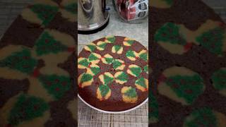 Christmas Tree Brookies brownies cookies baking vlog christmas shortvideo shorts [upl. by Chesnut820]