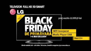 Altex  Black Friday de Primavara  TV LG [upl. by Ybsorc]