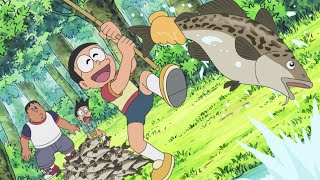 Doraemon Bahasa Indonesia No Zoom  Nobita Menjadi Hantu amp Ikan Pirarucu di genangan [upl. by Anela]