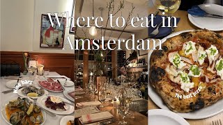 The best restaurants amp cocktail bars in Amsterdam [upl. by Armelda]