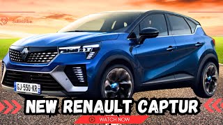 Unveiled Renault Captur 2024 Facelift  New Details Interior amp Exterior [upl. by Eimmat]