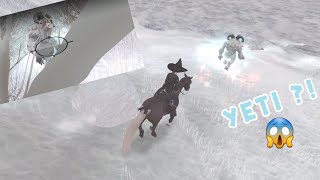 Star Stable Online  Part 53 Strange Sightings Yeti in the Dino Valley [upl. by Imuy65]